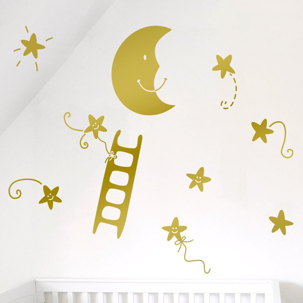 Sticker enfant échelle Chiquita pour de douces nuits étoilées