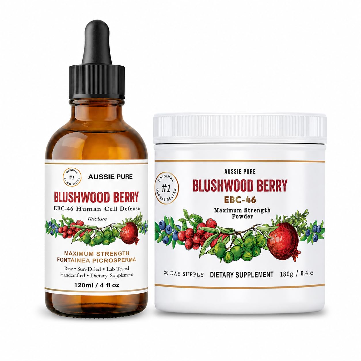 Amazon.com: Aussie Pure Blushwood Berry EBC-46 Maximum Strength