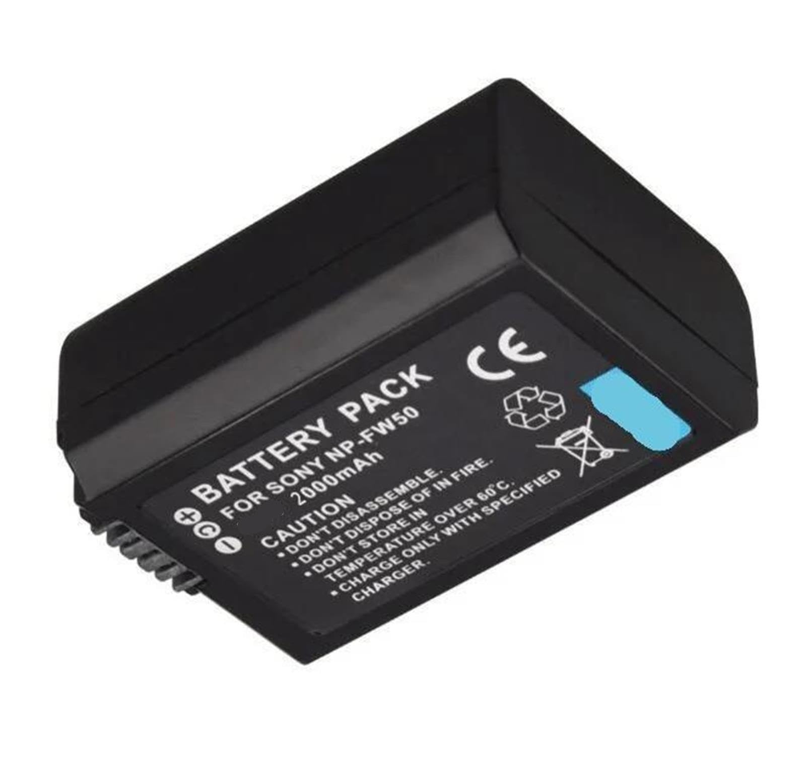 Compatibile con SONY NP-FW50 Batteria for Fotocamera + Caricatore