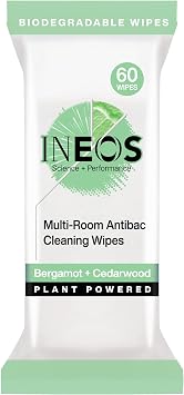 INEOS 60 Wipes, Bergamot + Cedarwood