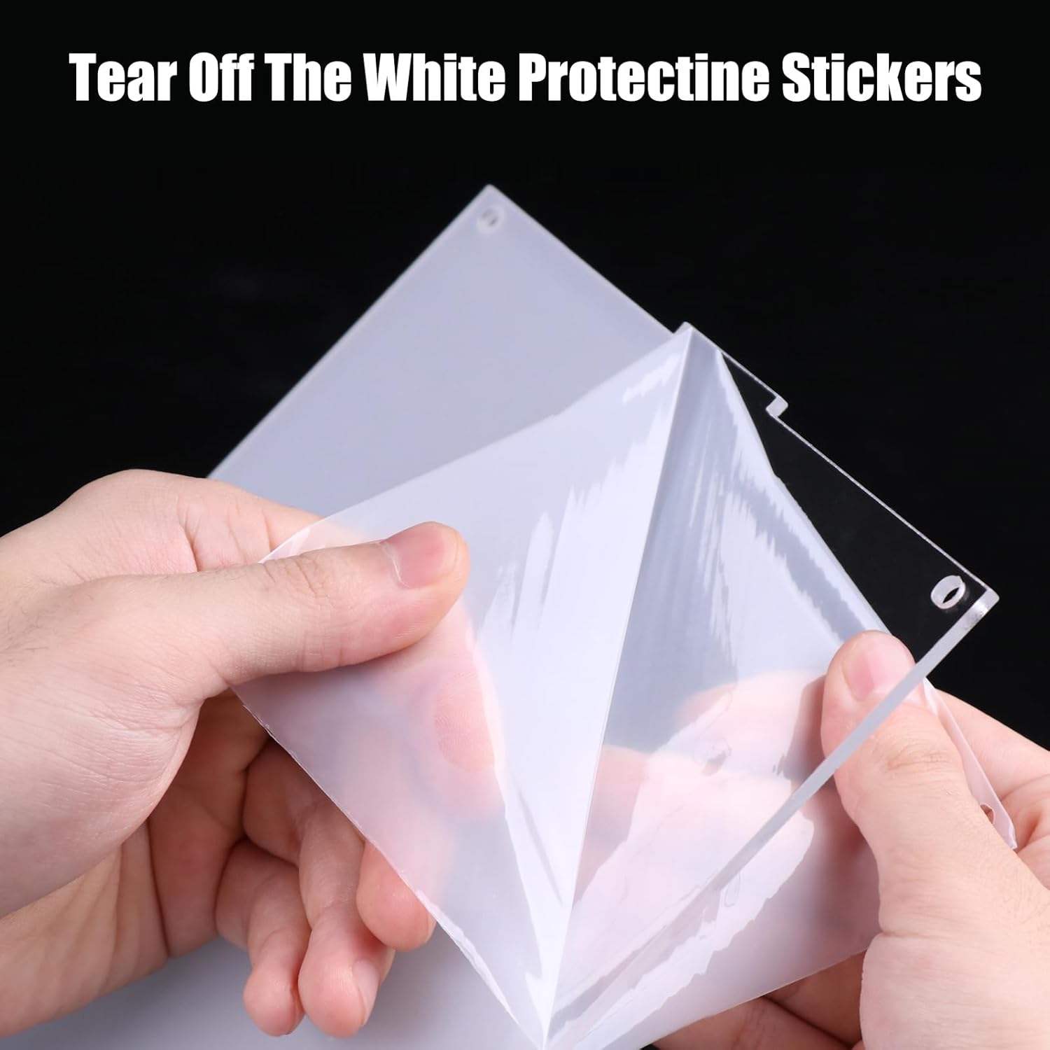 Display Case with LED Lighting & Metal Screw Structure, Clear Acrylic Showcase Box for Lego 43020 FIFA World Cup Trophy Building Set (Only Case - Model Not Included)