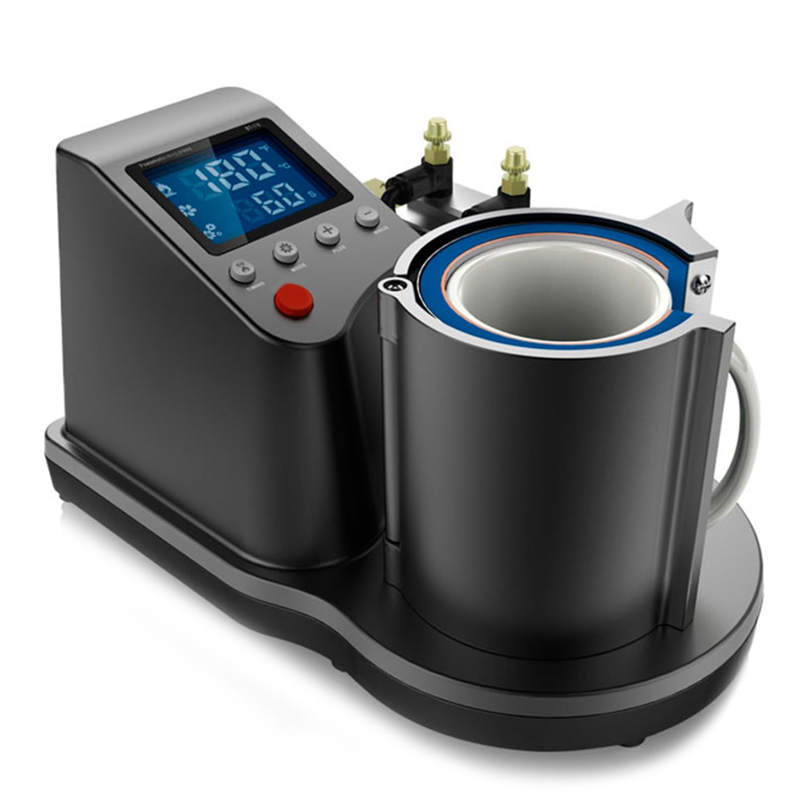 Prensa térmica para Tazas, Prensa neumática para Tazas, impresión por sublimación para Tazas de café con Leche, Durham Mugs