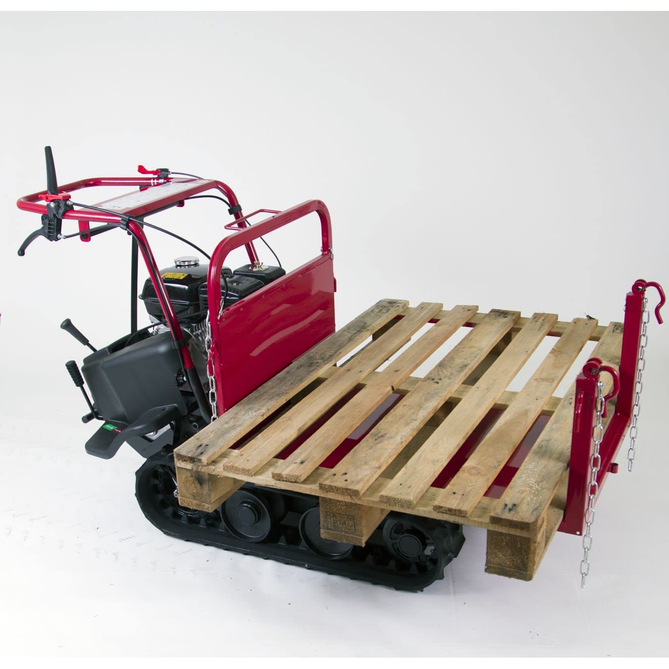 Mini Dumper - Brouette motorisée à chenilles 320 kg - 8 Vitesses - Essence