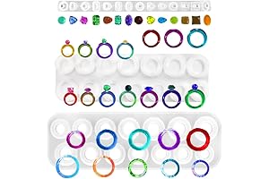 SENHAI Ring Resin Molds Silicone: Versatile Jewelry Creations