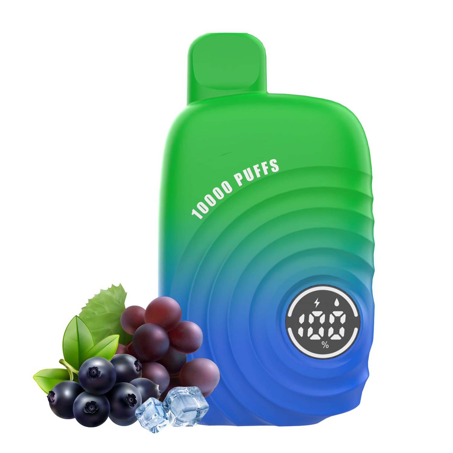 Amazon | 電子タバコ VAPE ベイプ 10000回吸引可能 LEDモニター搭載