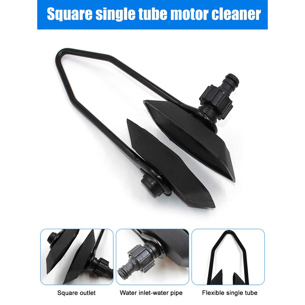 Yumira Universal Motor Flusher Motor Fueraborda, Water Flusher Boot Orejeras Motor Flusher Marine Boot, fácil de conectar