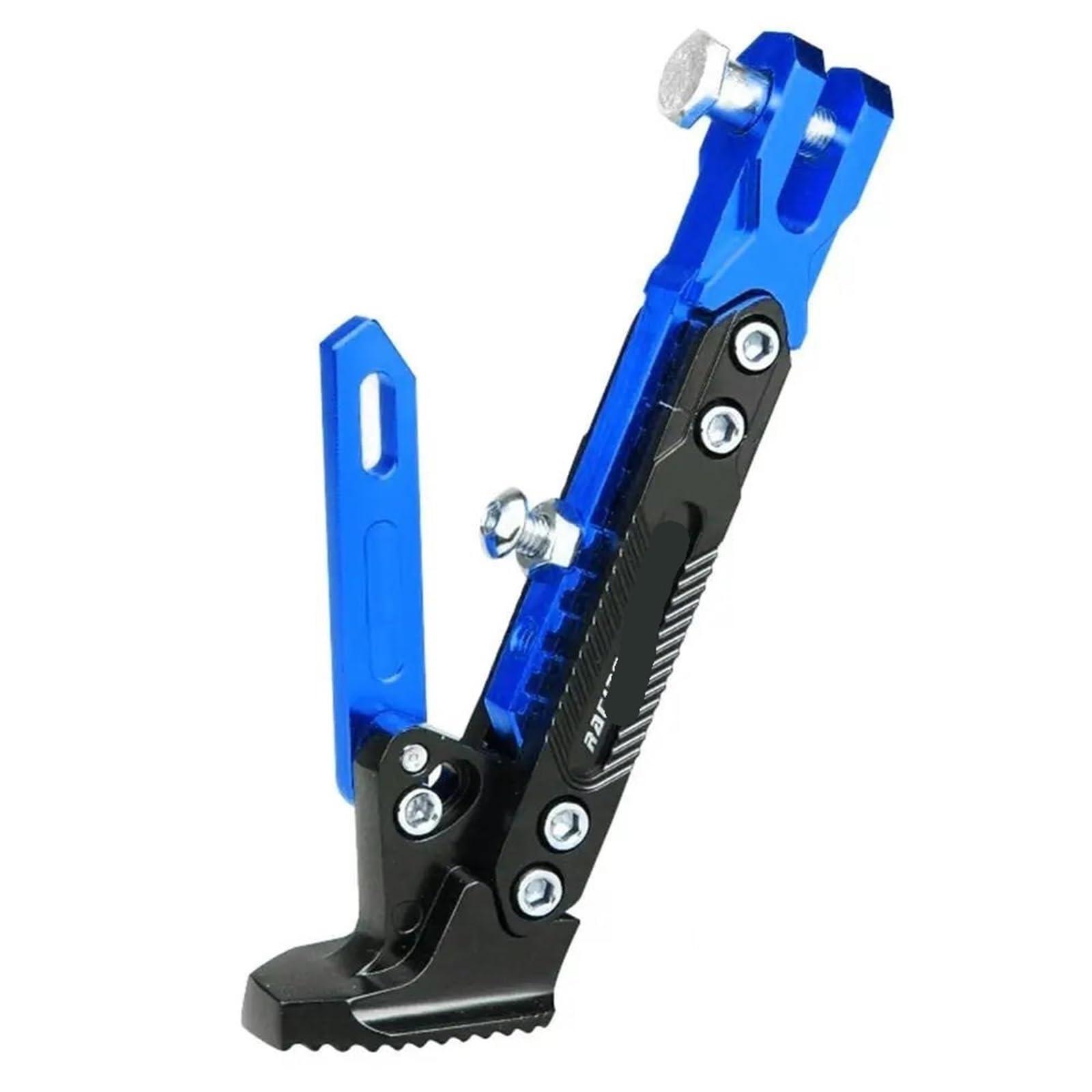 Cavalletto Laterale Di Supporto Per Parcheggio Moto, Per Ya&ma&ha Per R1 2004 Per Virago Xj600, Fz25, Fazer 600, XVS 650 Cavalletto Laterale Moto(Blue)