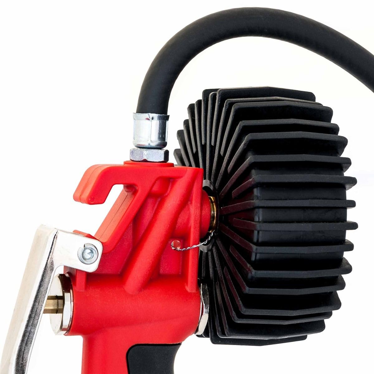 Testeur de pression des pneumatiques pistolet calibré 10 bar Pistolet POWAIR0102 Gonfleur à pneus Manomètre pneus Wika Manomètre