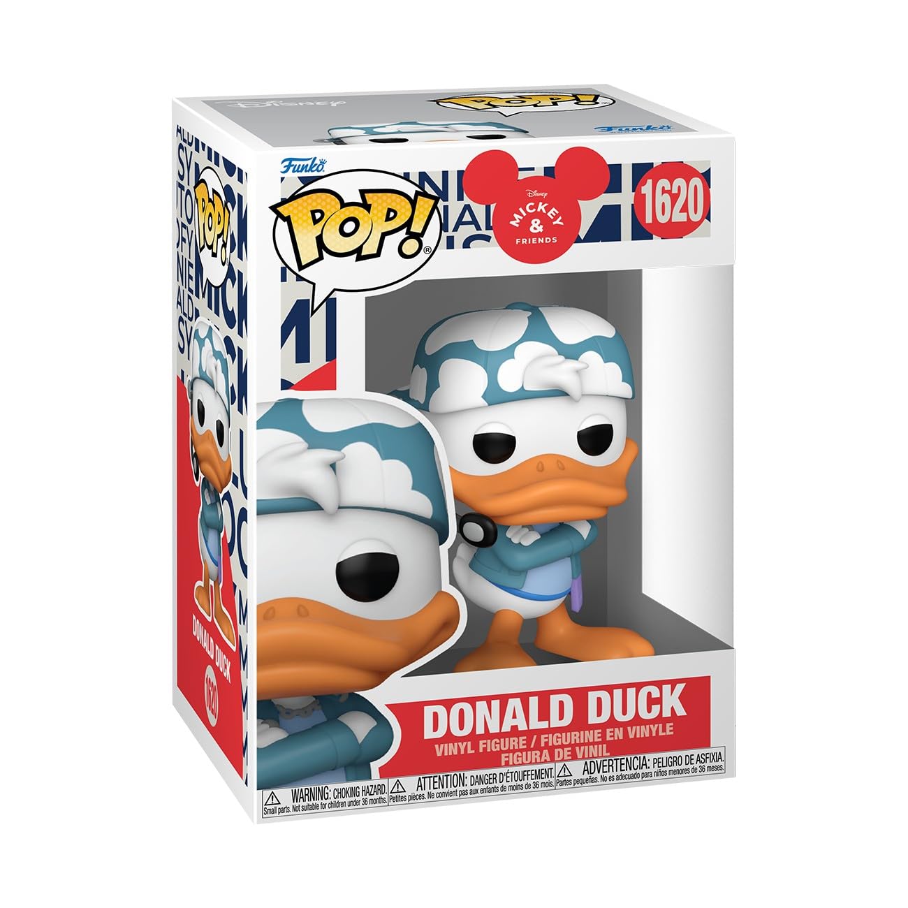 Funko Pop! Disney: Mickey & Friends - Donald Duck - Collectable Vinyl Figure - Gift Idea - Official Merchandise - Toys for Kids & Adults - Cartoon Fans