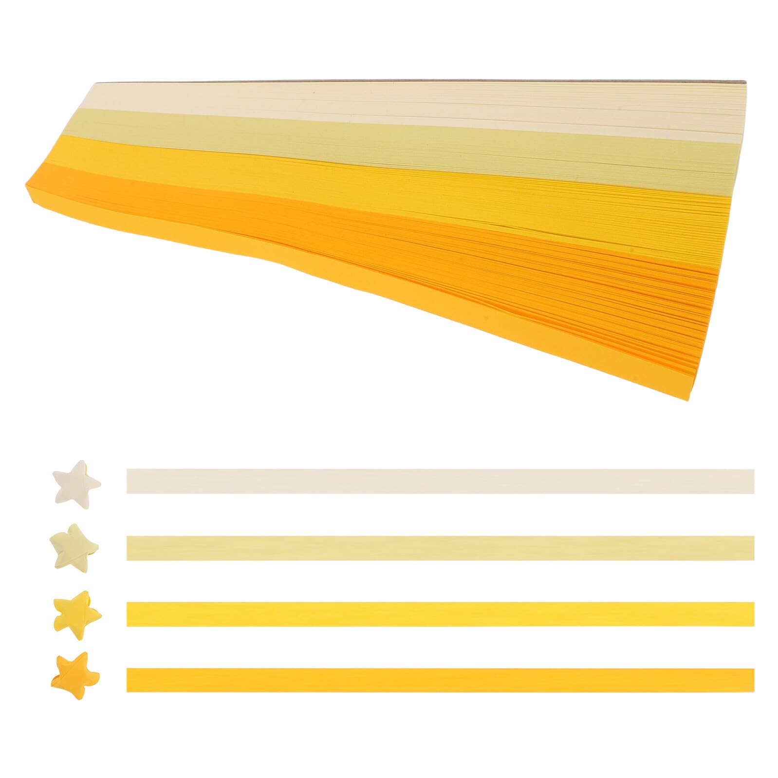 Alipis 5400stücke Origami-sterne aus Doppelseitig Farbigem Papier mit Farbverlauf Papierstreifen zum Ausschneiden für Bastelarbeiten und Dekorationen