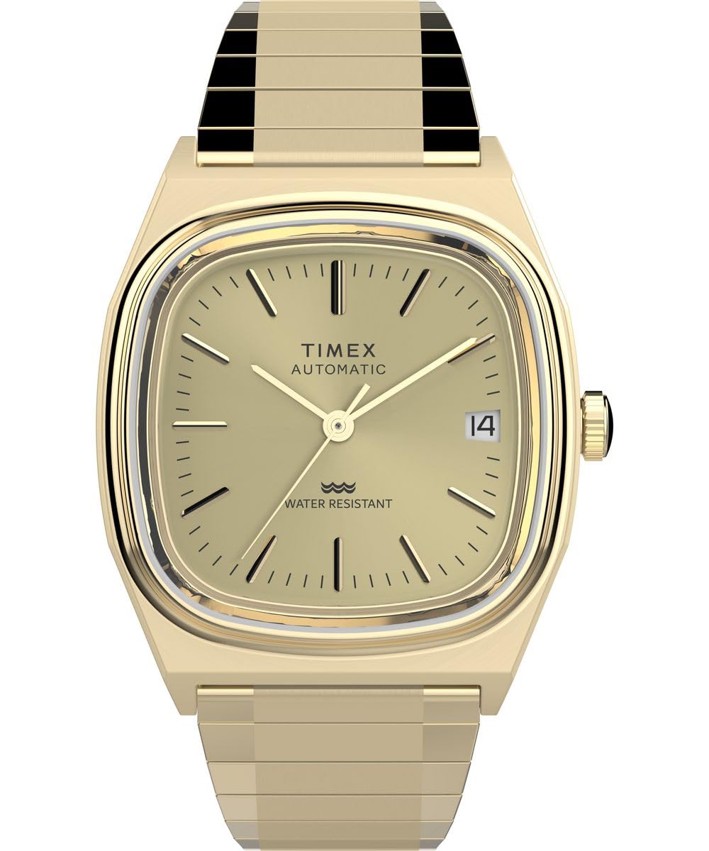 Timex Herren Analog Automatik Armbanduhr Q E Line