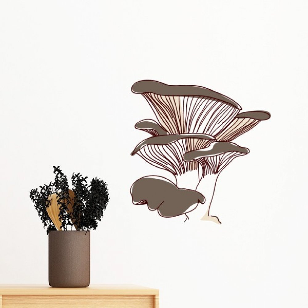 Papier peint en vinyle champignon pour creer un univers enfant unique
