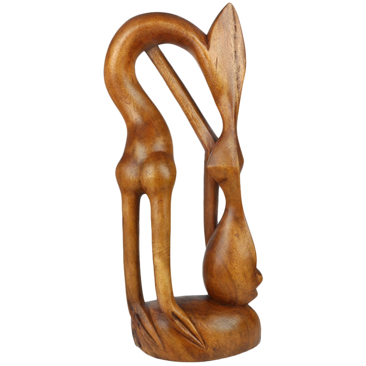 Tokoindah Art-Craft Afrikanischer Geist Arjuna aus Suar Holz