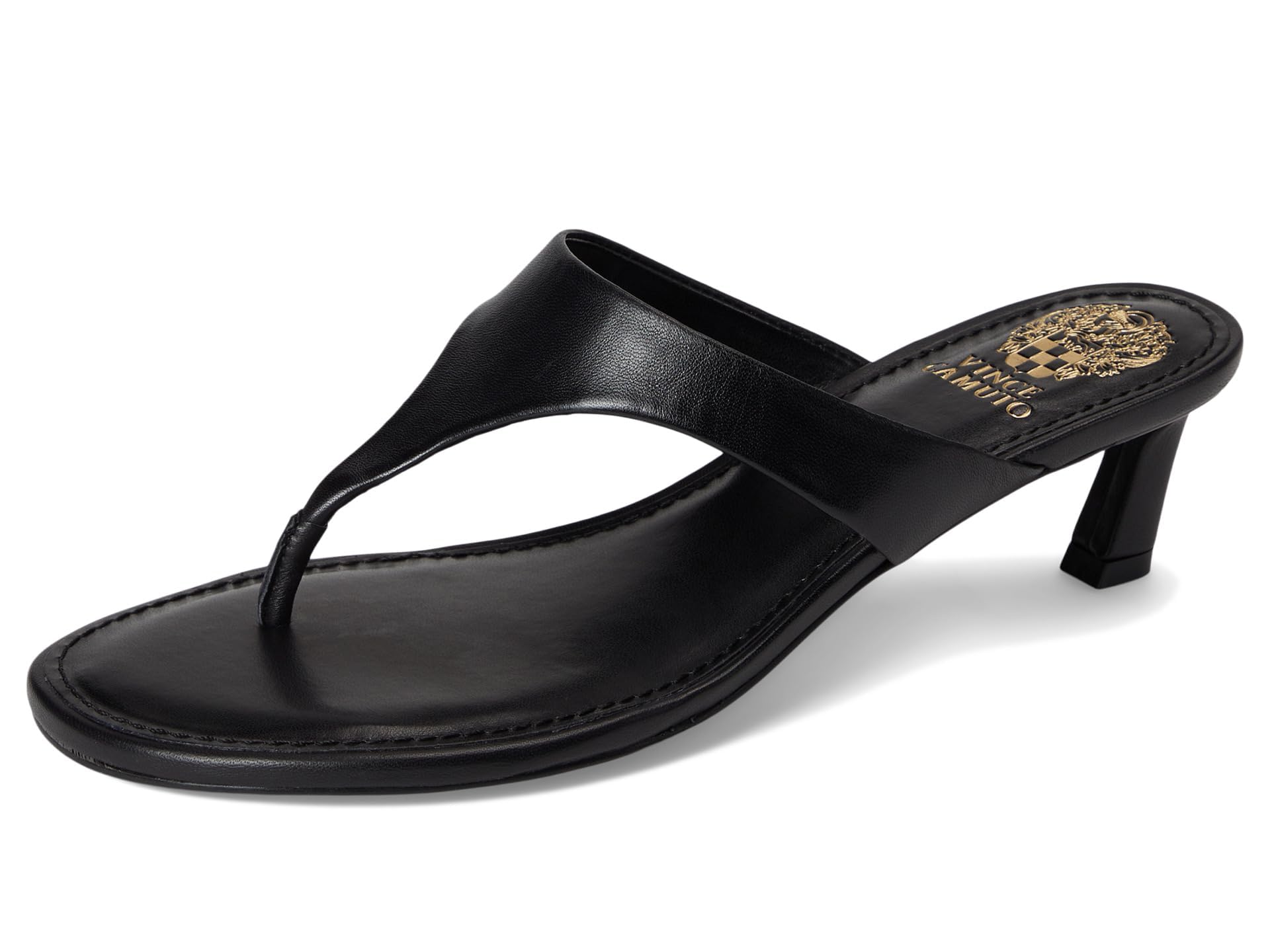 Vince Camuto Lina Thong Kitten Heel Sandals Sandali con taccoDonna