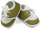 Neska Moda 6 To 12 Months Baby Boys & Girls Soft Cotton Pre-Walker Lace Booties (Mehendi Green)-BT2159 gallery image