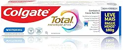 Creme Dental Para Branqueamento Colgate Total Whitening 180g