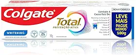 Creme Dental Para Branqueamento Colgate Total Whitening 180g