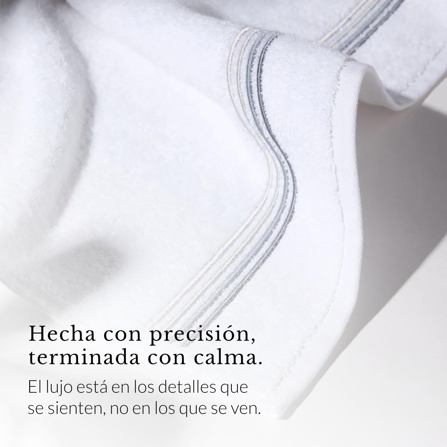 Misty Juego de 4 Toallas Premium 100% Algodón 650GSM: 1 Toalla de Baño 160x100cm + 1 Toalla de Manos 50x90cm + 2 Toallas de Cara 30x50cm | Super Absorbentes y Suaves | Toallas Baño de Lujo