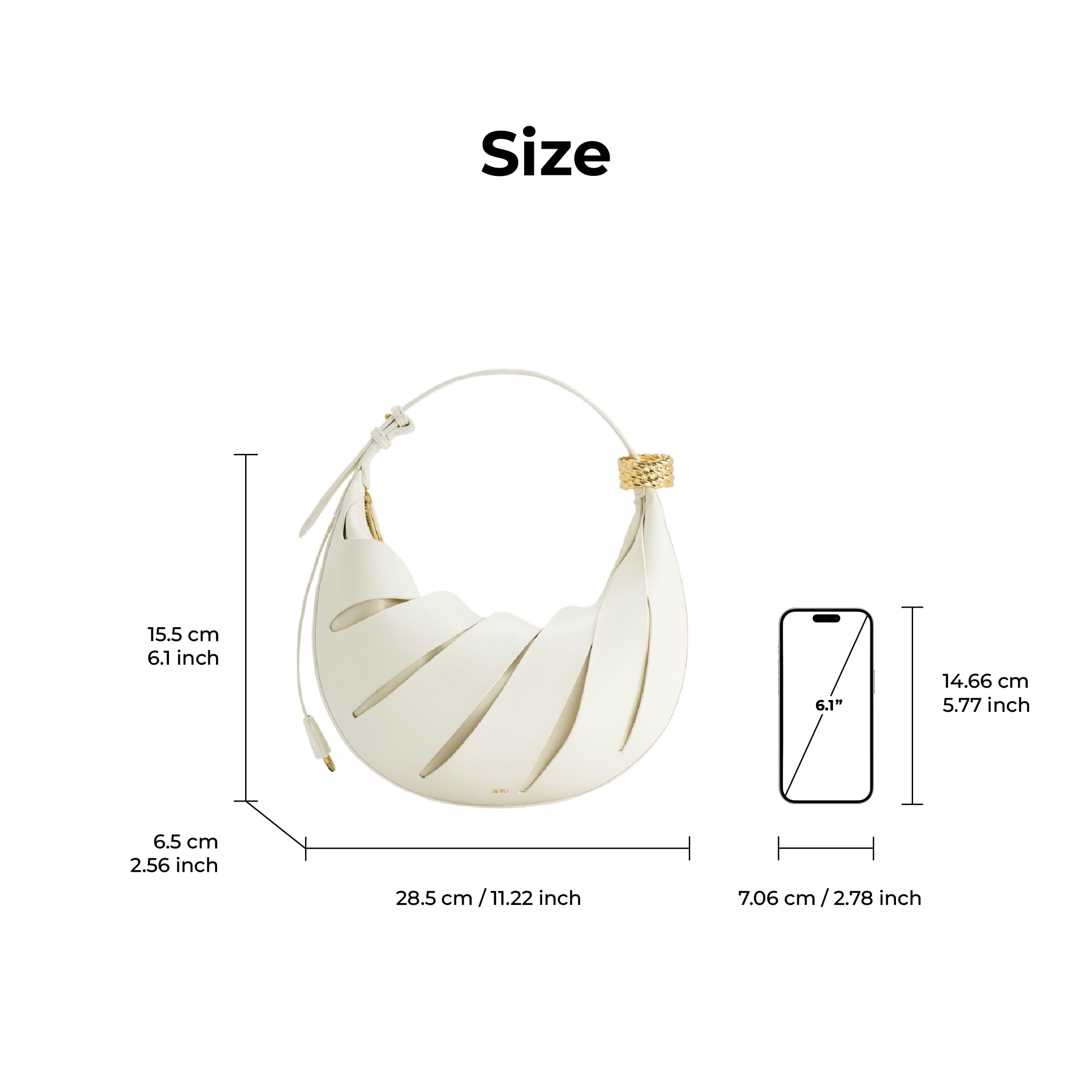 JW PEI Damen Jana Schultertasche