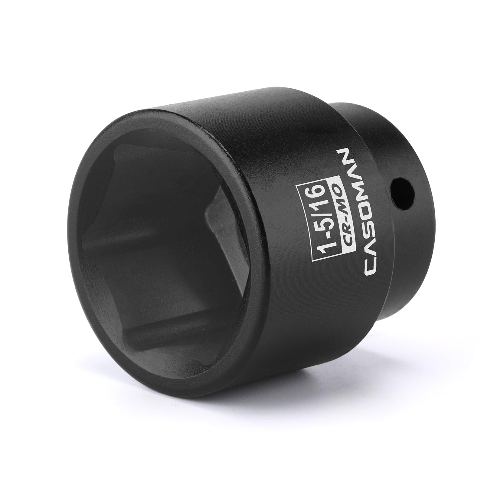 CASOMAN 1/2" Drive x 32 mm Deep 6 PT Impact Socket, CR-MO, 1/2-inch Drive 6 Point Axle Nut Socket for Easy Removal of Axle Shaft Nuts (32MM) — view 25