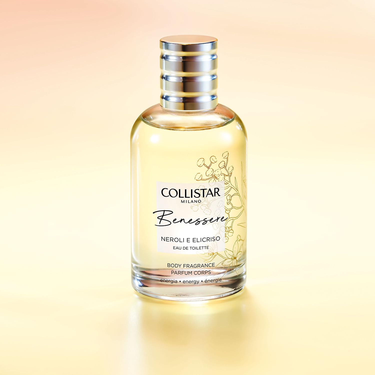 Collistar Neroli e Elicriso Eau de Toilette, Profumo Unisex Lunga Durata, Fragranza Rinfrescante per Uomo e Donna, 100 ml