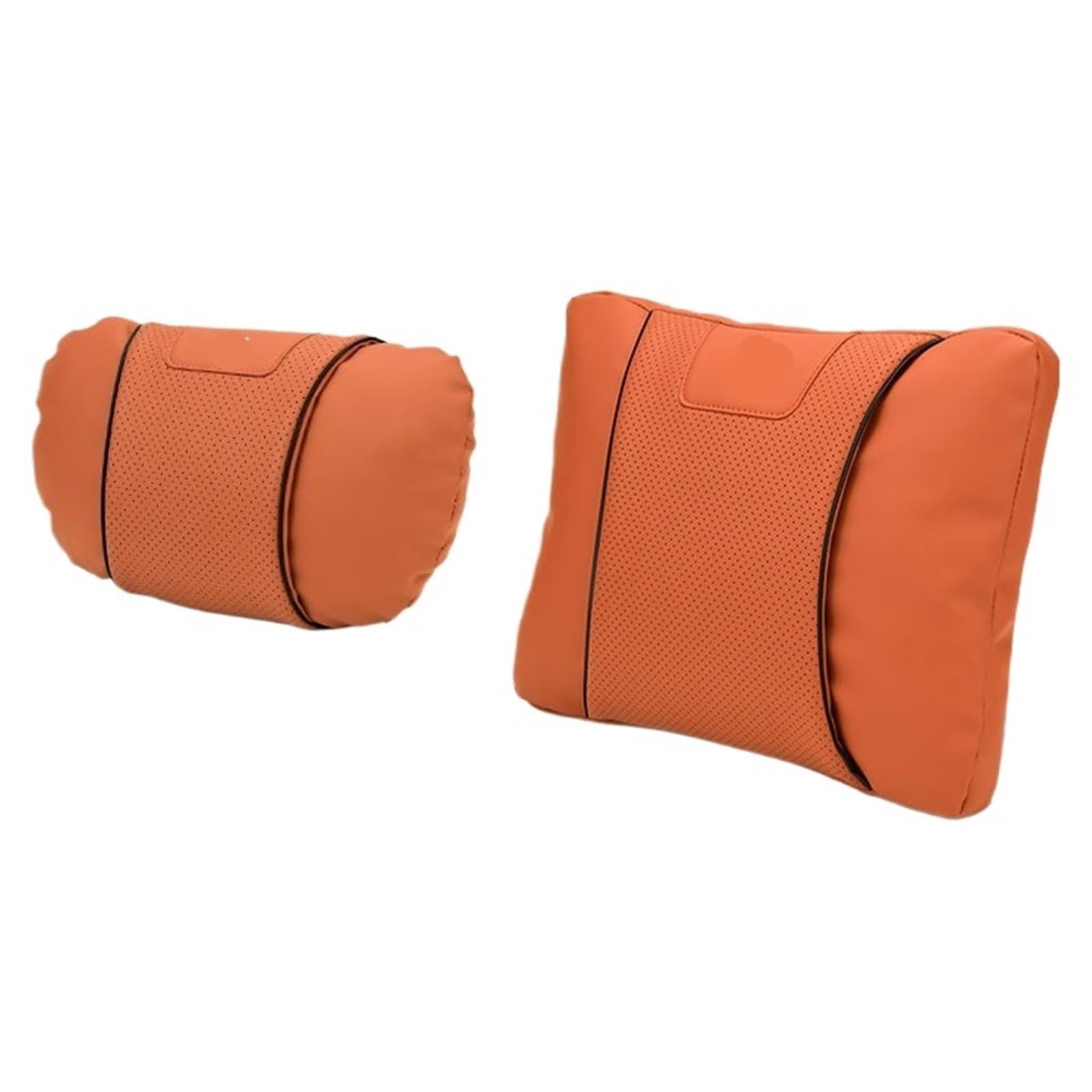 ATUMY Car Seat Pillow Fit For Changan Deepal SL03 L07 S07 S7 S7i 2023 Car Headrest Neck Pillow Lumbar Support Car Headrest(Orange 1set)