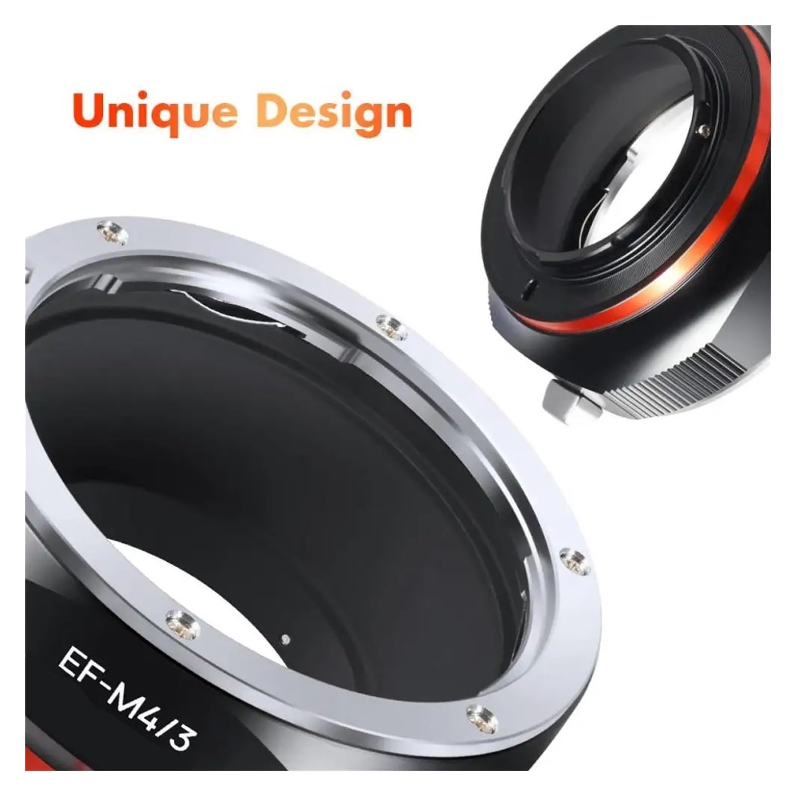 Lens Adapter, Compatibile con l'adattatore di montaggio Canon EF a M43