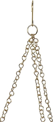 Miniatura 5 de Deco 79 Macetero de pared de metal para interiores y exteriores, juego de 2 colgadores de 5 pulgadas, 6 pulgadas de alto, negro