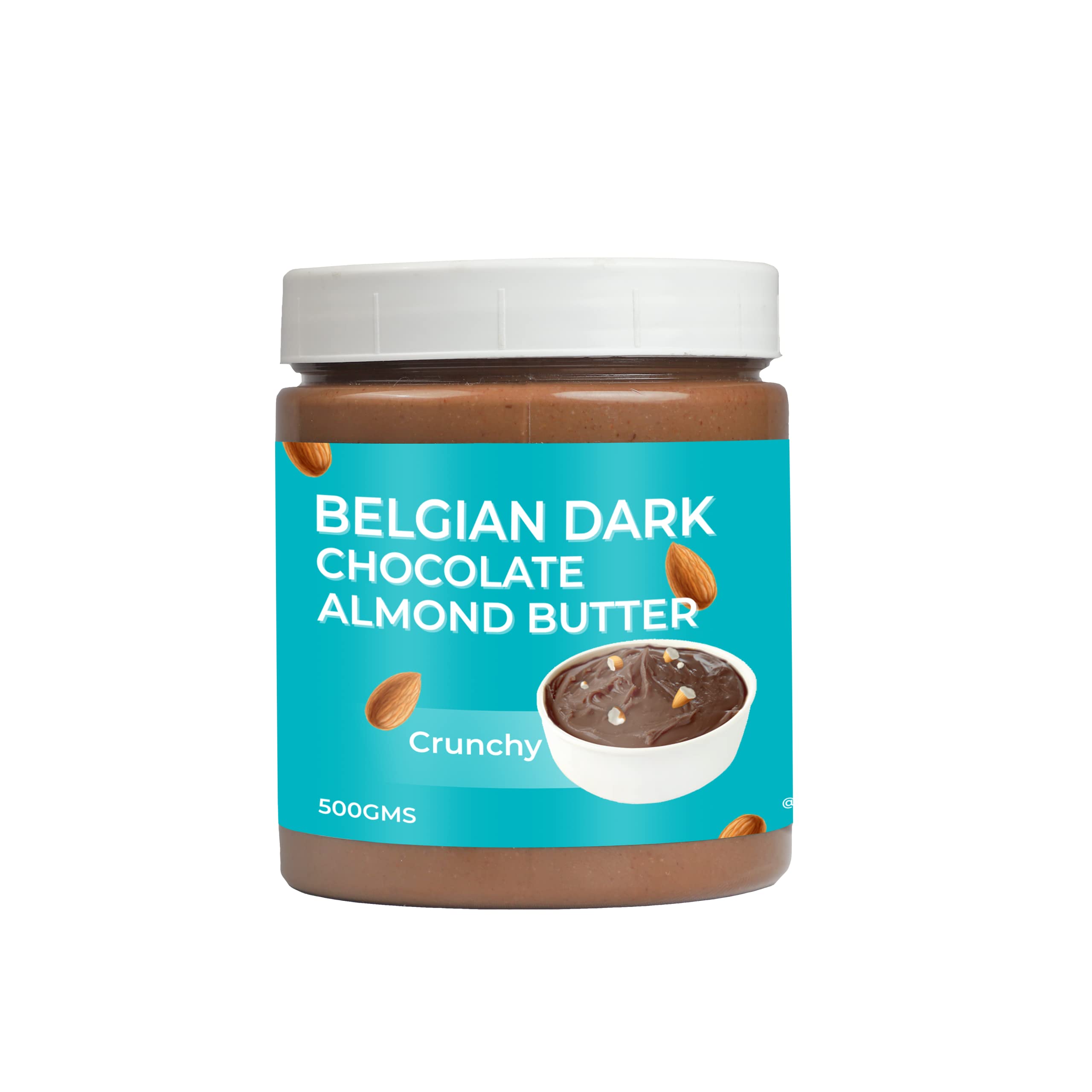 Nuts&JARS Chocolate Almond Butter (500 gms) │Dark Chocolate Crunchy-image-40