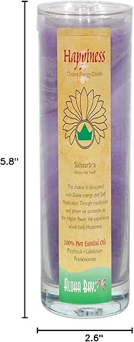 Vista 9 de Vela de jarro amor energía Chakra Aloha Bay