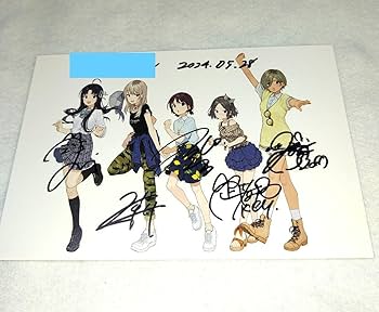 Amazon.co.jp: ガールズバンドクライ 直筆サイン入りカード(ポスト