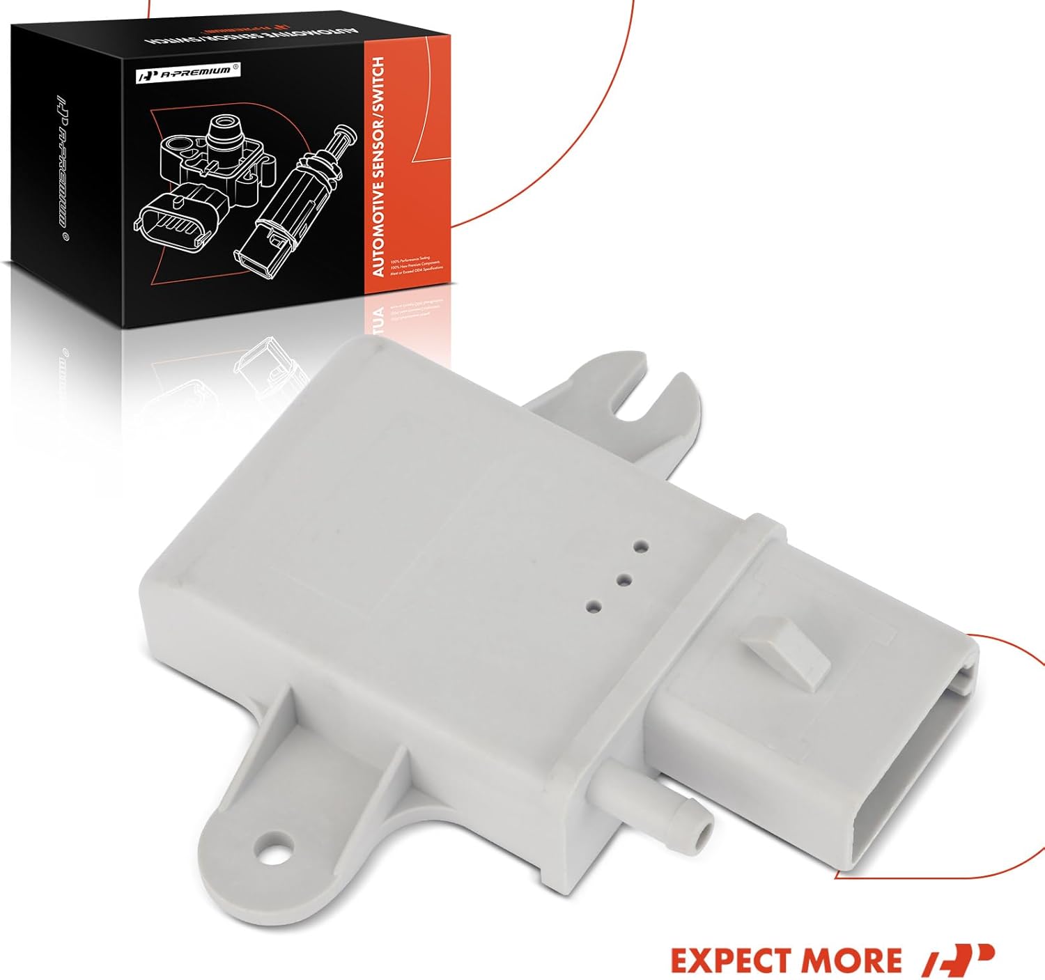 A-Premium Manifold Absolute Pressure MAP Sensor Compatible with Ford F-250 1994-1996 F-350 1994-1997 E-350 Econoline Club Wagon V8 7.3L Turbo