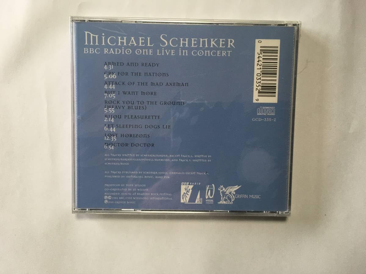 Amazon.co.jp: MICHAEL SCHENKER GROUP BBC RADIO ONE LIVE IN Amazon.co.jp: MICHAEL SCHENKER GROUP BBC RADIO ONE LIVE IN
