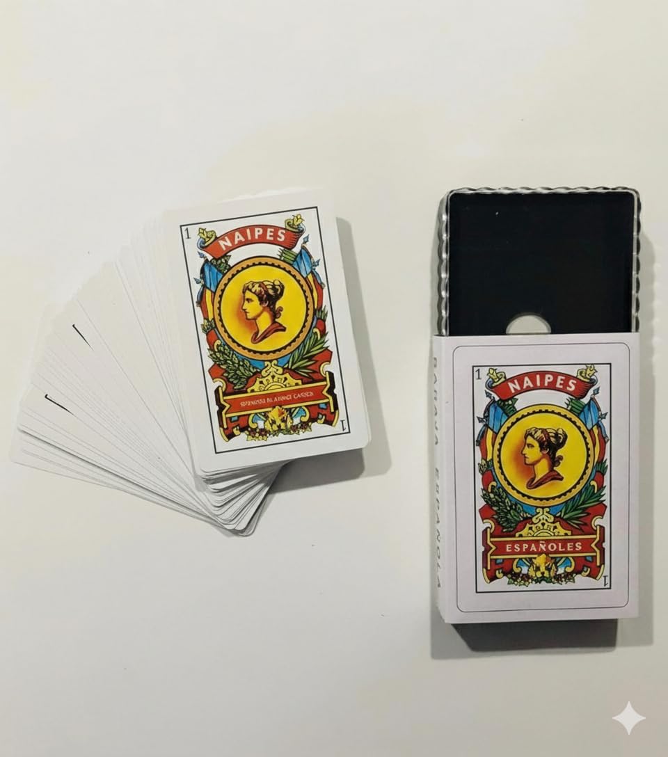 Baraja española 27E40 Fournier - 40 cartas estuche plástico naipe Baraja española 27E40 Fournier - 40 cartas estuche plástico naipe