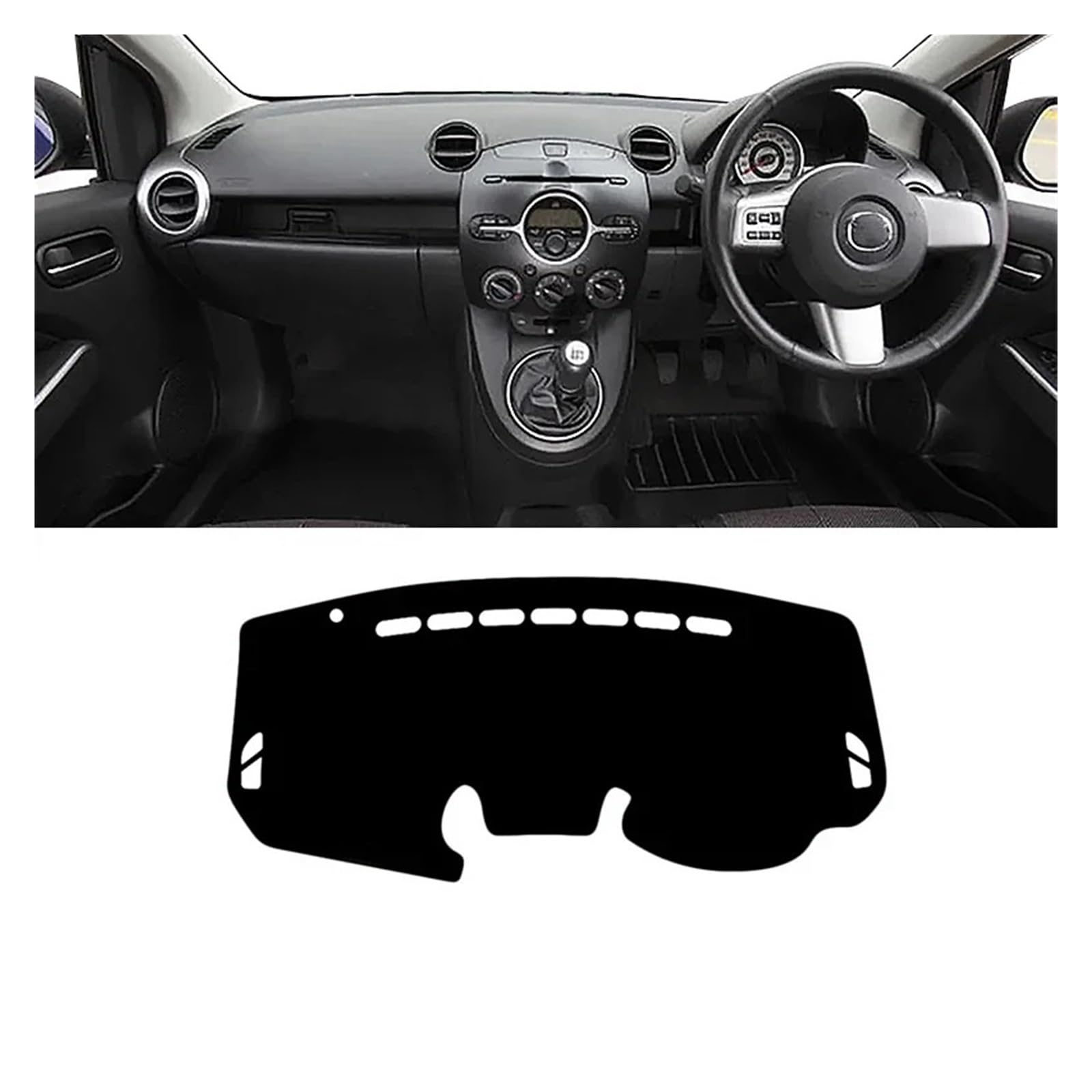 Wielganizator Tappetini auto in velluto su misura, compatibili con Mazda 2 IV (2014-). Qualità