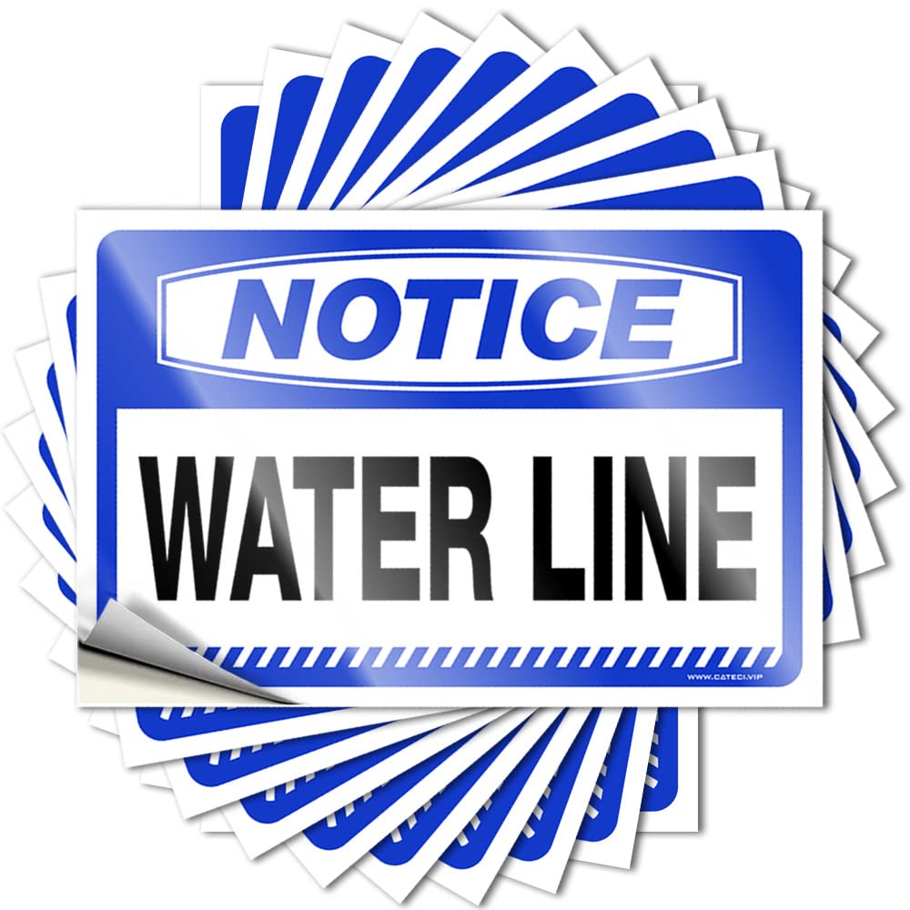 Fzfn Men's Colour Rock, Quote Laptop Notice Water Line | Military Backyard Accessories(12X18cm)
