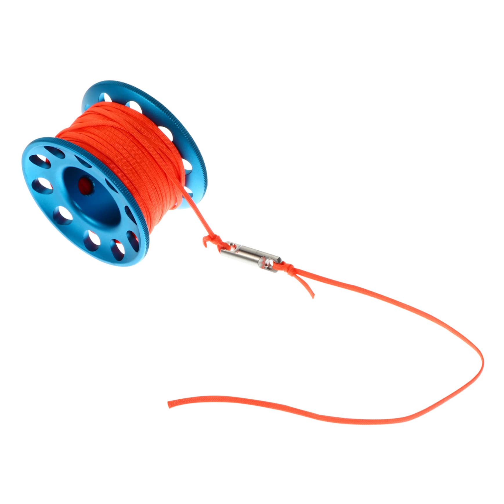 ifundom Aluminum Alloy Wire Wheel Buoy Surface Marker Buoy Reel for Diving and Snorkeling