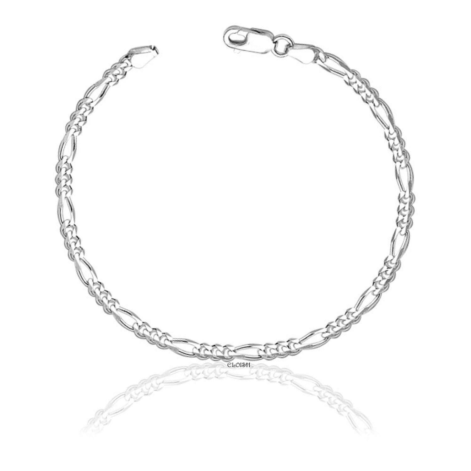 Eloish Sleek Sterling Silver Sleek Bracelet. Sleek and Thin Pure 925 Silver Bracelet for Unisex. (SILVER ORNAMENTS : 4 GRAMS) (B01LLOVY4Y) Amazon Price History, Amazon Price Tracker