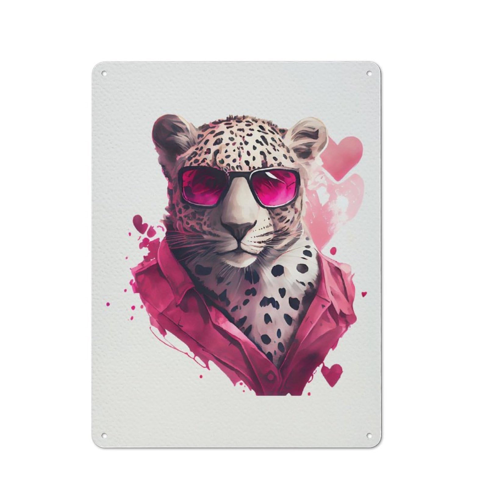 Junmoney Gangster Jaguar Funny Everyday Metal Gift Sign 40X30cm, Room Wall Plaque For Home, Shop, Pub Or Studio Wall