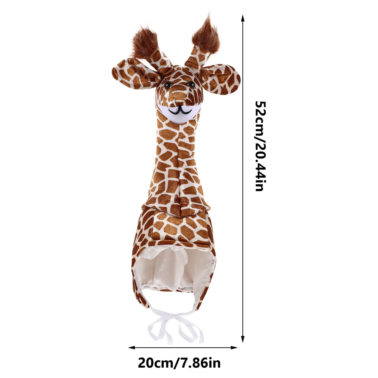 TOYANDONA Costume animal girafe chapeau pour performance interactive costume pour parents et plaisir lors de fêtes et célébrations fêtes à thème animal, Halloween carnaval