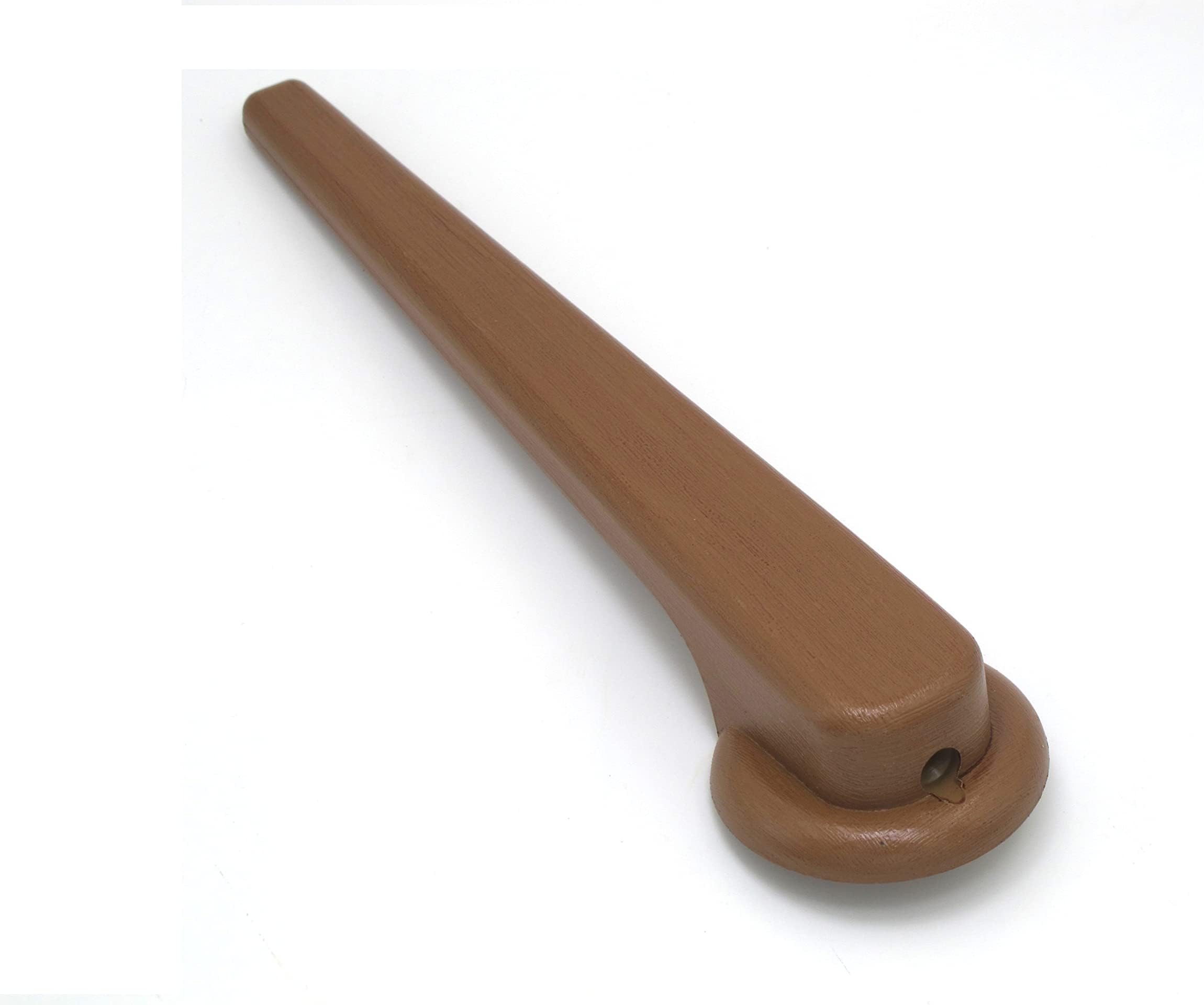 Recliner Parts Recliner Release Lever Handle Universal 5/8" Square Mount 10" Handle Length Wood Grain Finish Plastic Replacement Recliner Handle