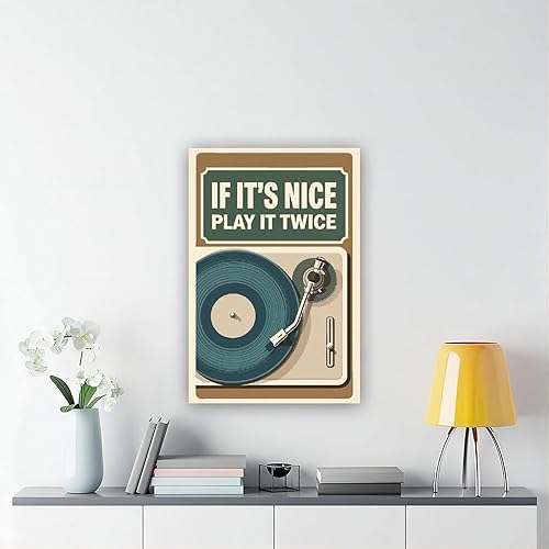 Miniatura 6 de NBLKJHLFD Retro Music, Fun Mid-90s Album Covers Canvas Poster Bedroom Decor Landscape Office Room Decor Gift 20×30inch(50×75cm) Unframe-style-5