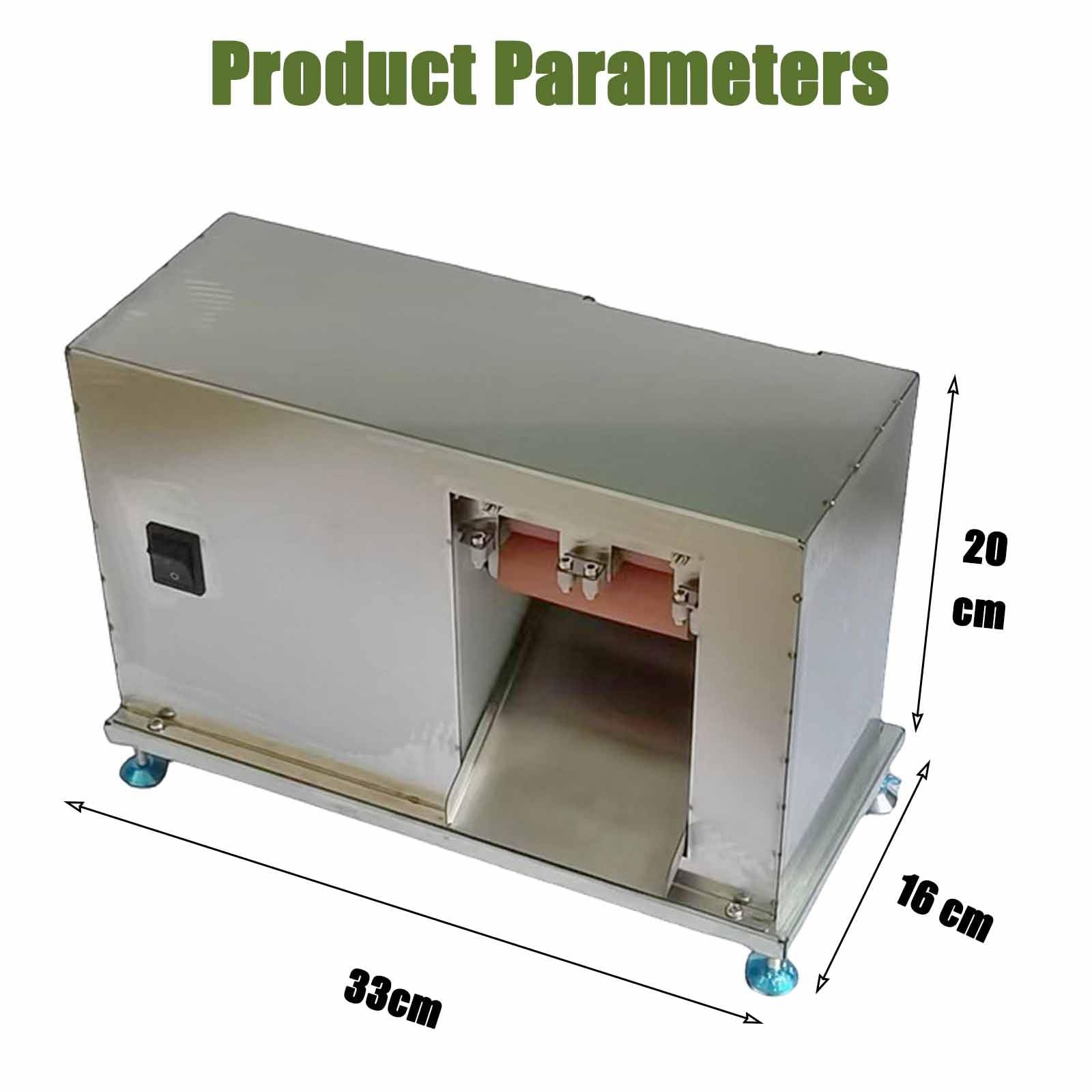 Machine à éplucher les haricots, machine semi-automatique à double tambour pour un usage commercial, capacité de 15 W, solution efficace pour décaper et décortiquer les haricots