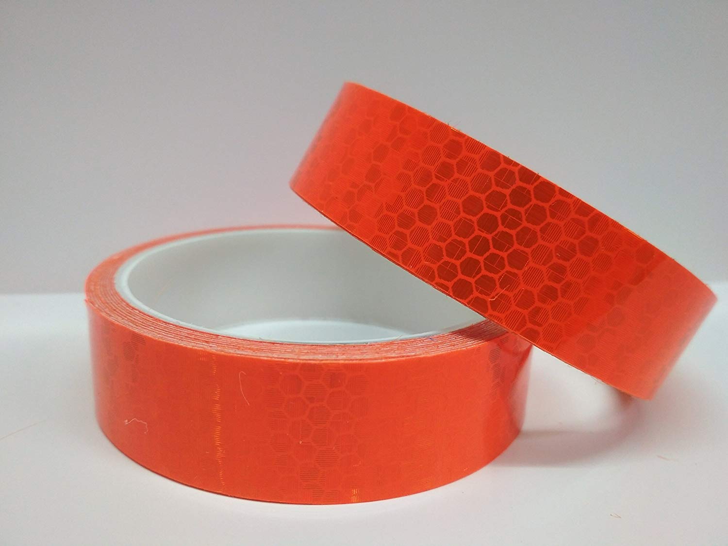EURO® Retro Reflecting Marking Tape, Conspicuity Tape, Engineering Grade - 2 inches X 16 Feet (Orange)-image-13