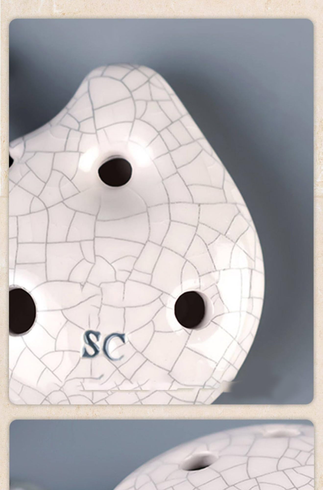 Ocarina Strumento Portatile Ocarina Soprano Professionale A 6 Fori Per Principianti E Pratica