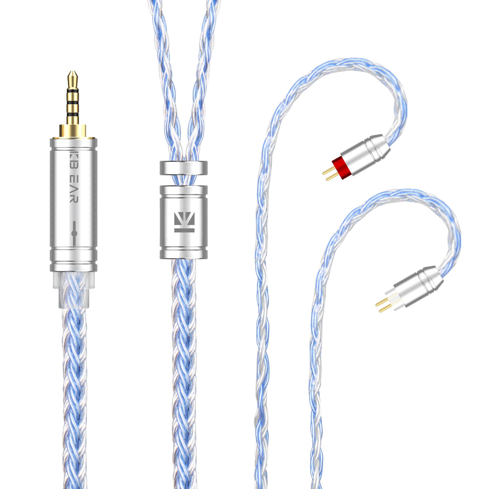 Amazon | Yinyoo イヤフォン ケーブル 0.78mm 2pin 2.5mm KBEAR ST16