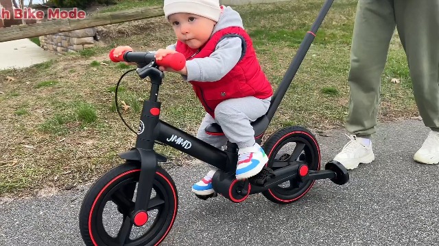 Amazon.com: JMMD 6 in 1 Toddler Bike with Push Handle for Kids 18