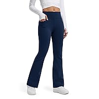 Libin Leggings Termici da Donna con Flared Pantaloni Invernali in Pile Vita Alta Impermeabili