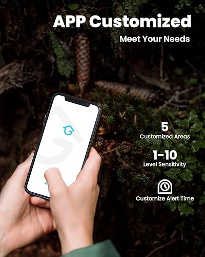 Miniatura 8 de ieGeek Cámaras de seguridad celular 4G LTE sin WiFi inalámbricas para exteriores, (tarjeta SD y SIM de 64 G incluida), funciona con energía solar