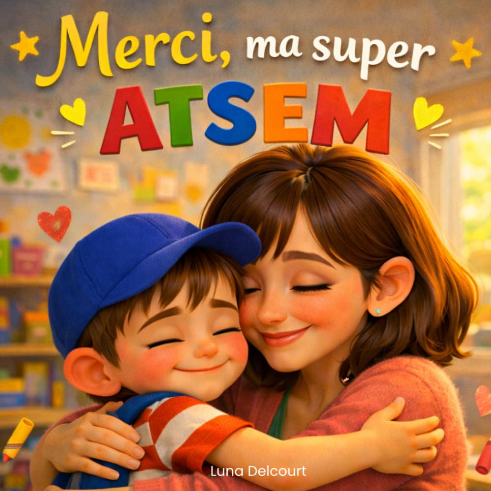 Merci, ma super ATSEM: Livre souvenir à compléter pour remercier une ATSEM en fin d’année scolaire